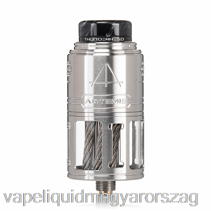 Thunderhead Creations Artemis V2 Top Coiler 25mm Rdta Ezüst Vape Toll